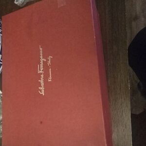 Salvatore Ferragamo Red Shoe Box